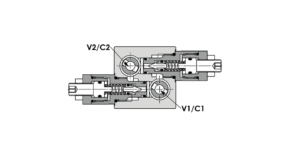 FPMD15 - Cross Line Relief Flangeable Valve